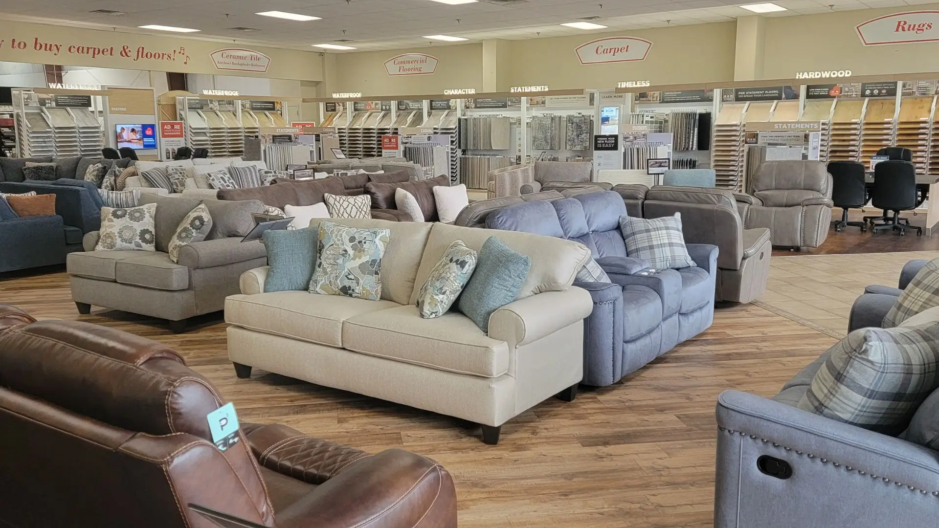 Tim Hogan's Furniture Showroom